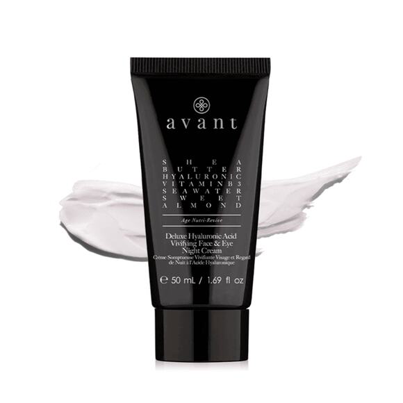 Avant Deluxe Hyaluronic Acid Vivid dying Face & Eye Night Cream - Picture 1 of 4